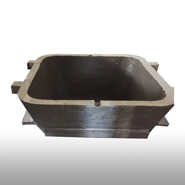 Kobber smelteform